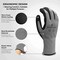 I9 Essentials Glove, Microfoam, Nitrile Coating, Black & Grey, 12 PK 100020 - alternate 5
